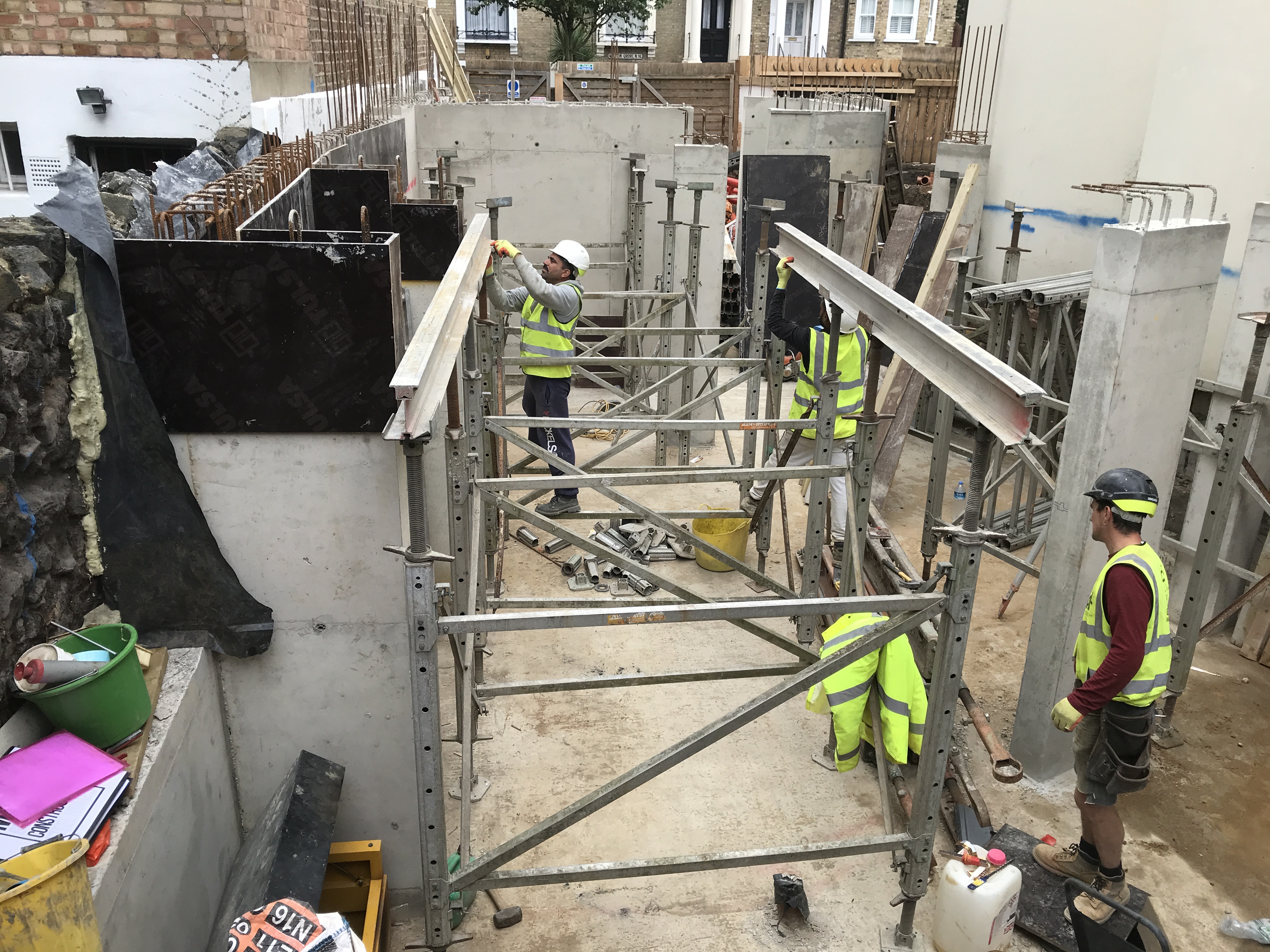 Basement formwork
