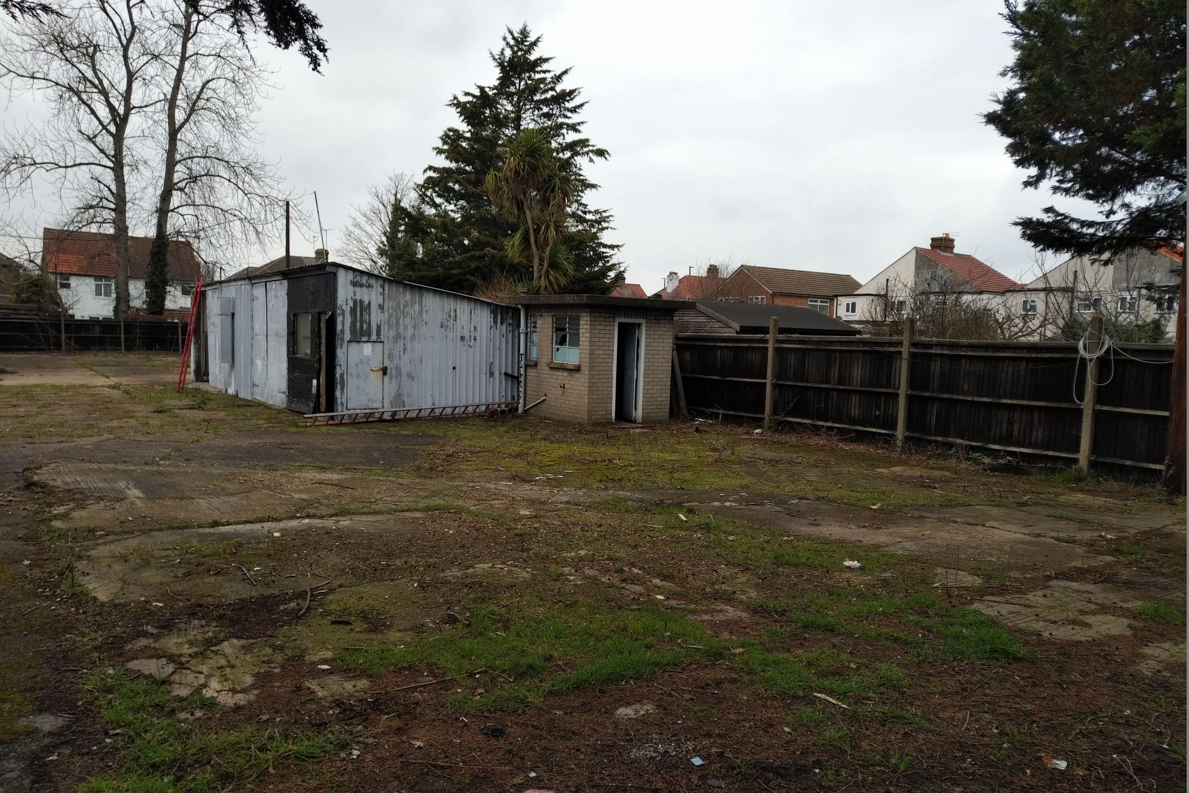 Site rear