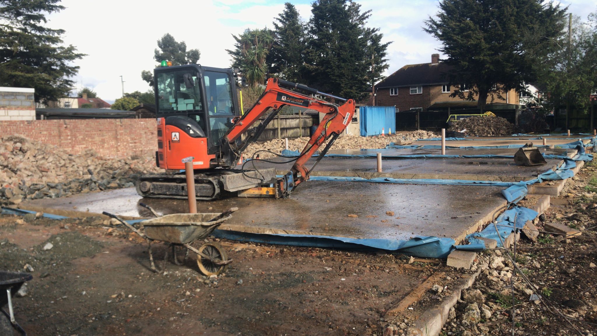 Foundation slab