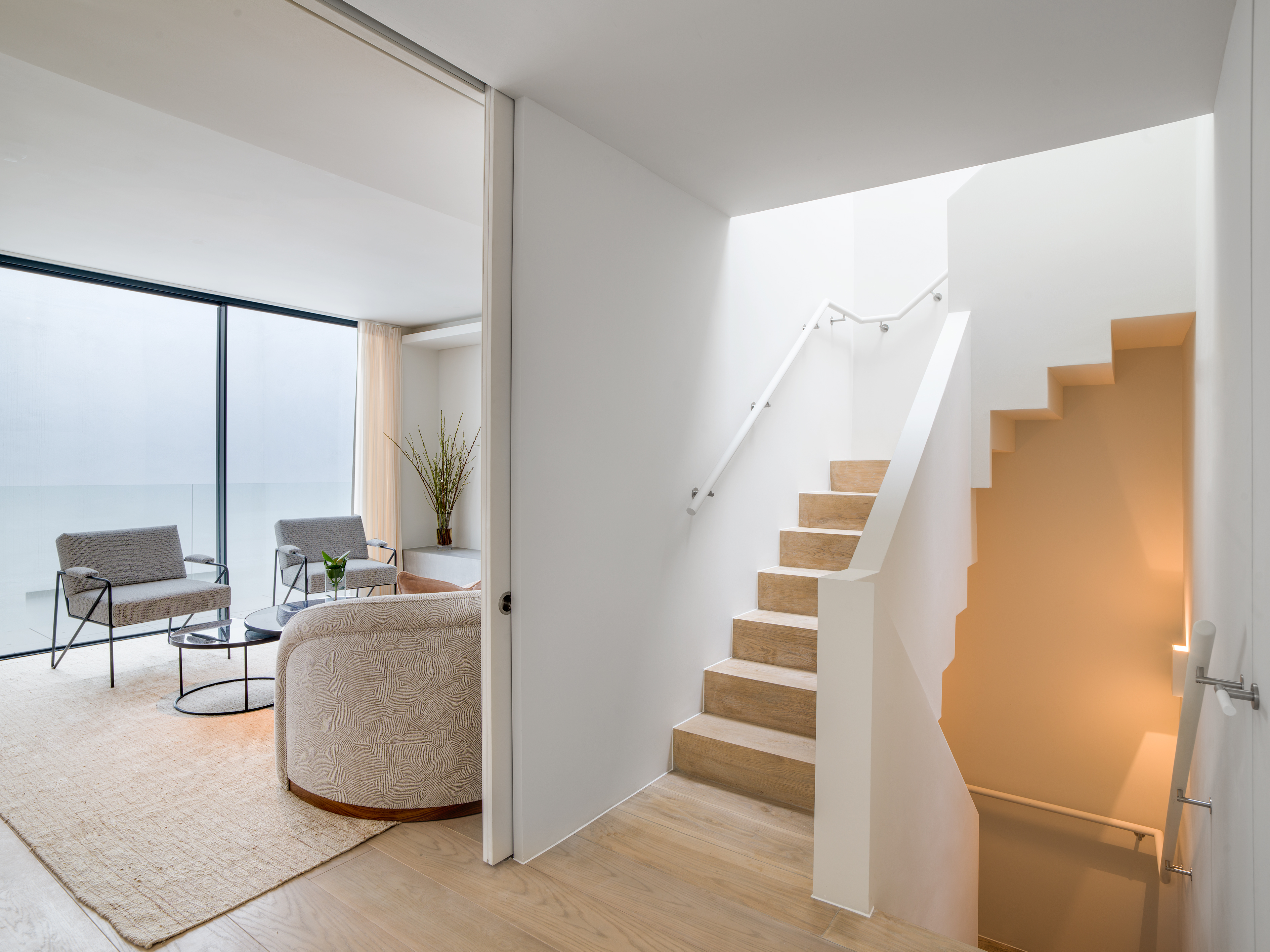 Staircase and landing
