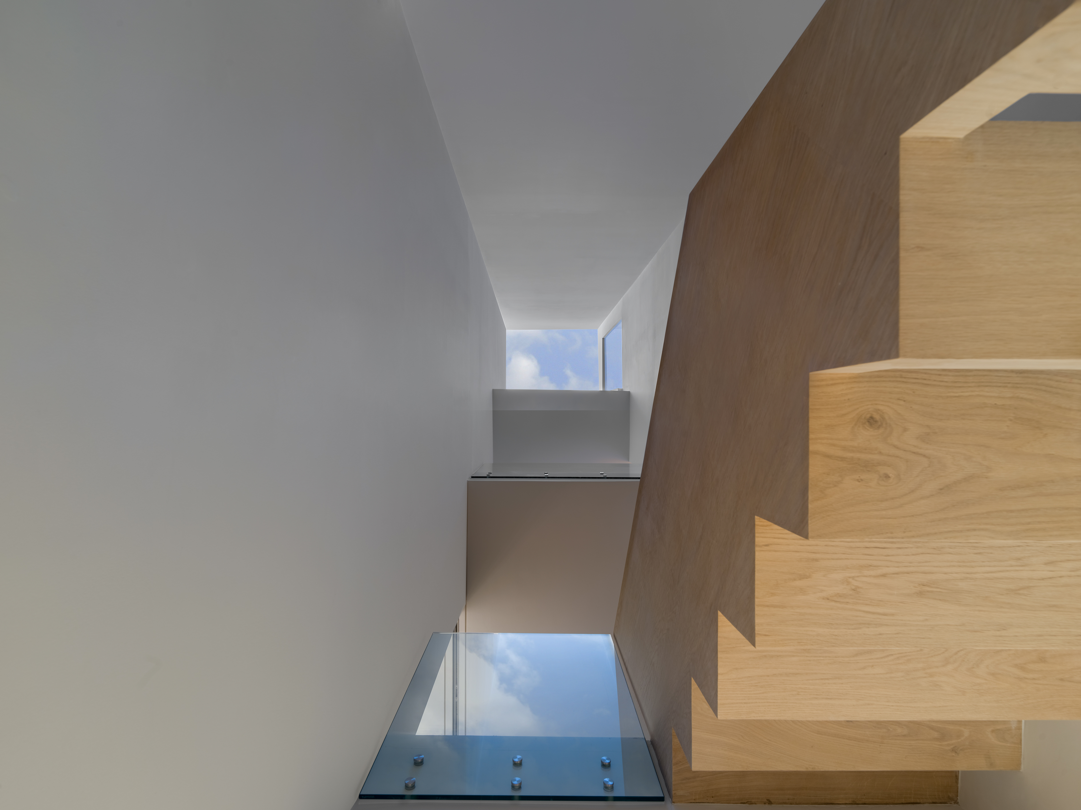 Lightwell staircase
