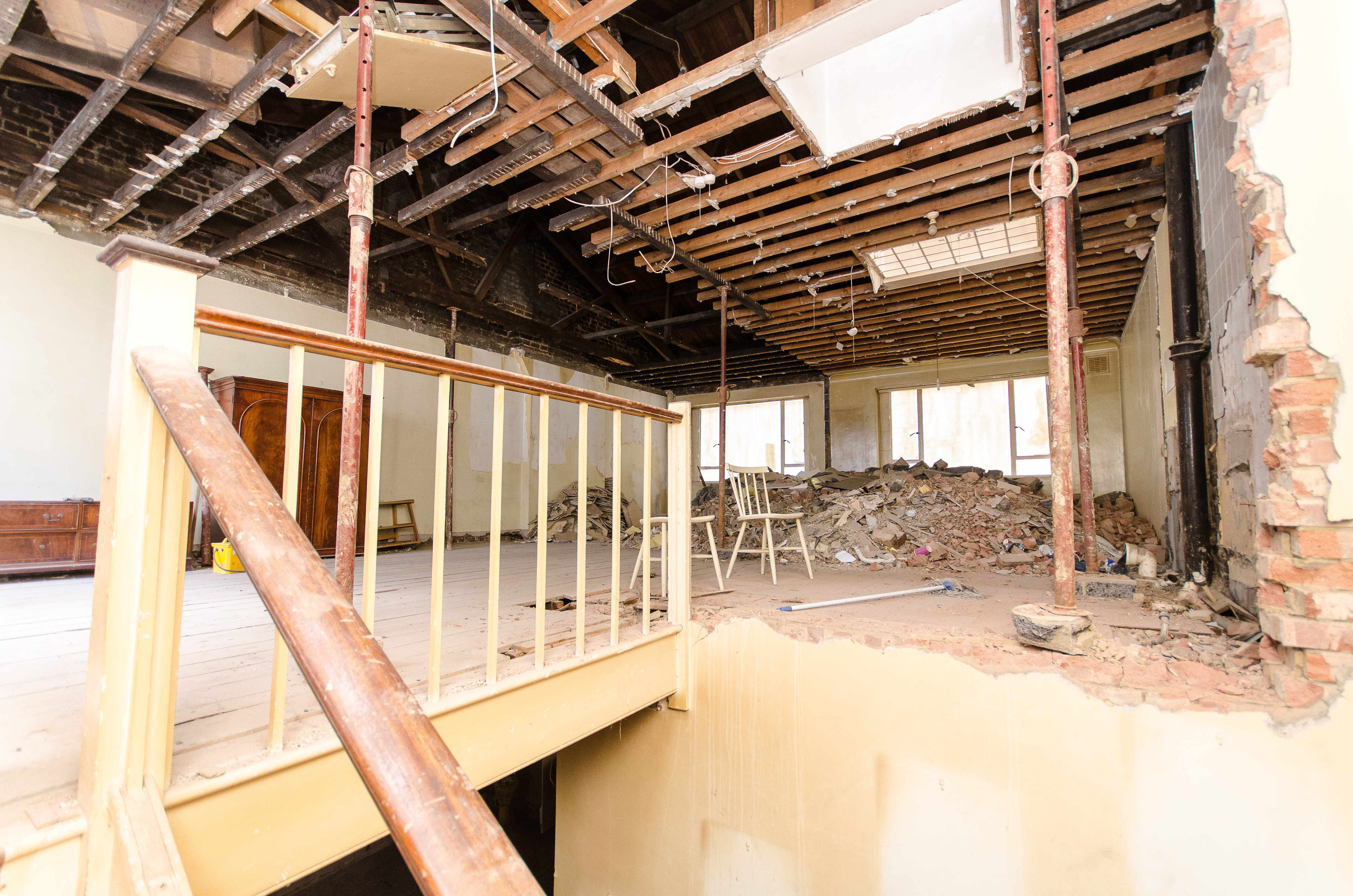Interior strip out